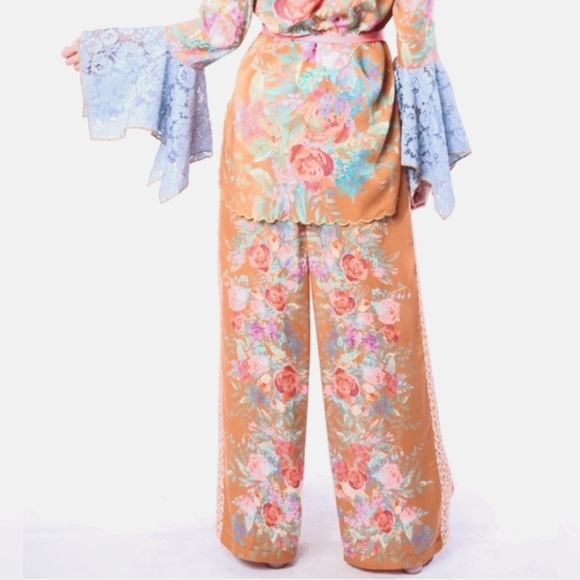 ARATTA Floral With Contrast Print On Side. Sz S. NWOT - Picture 3 of 9